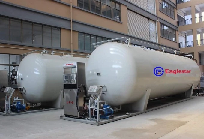 LPG Gas Refill Station
